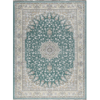 Иранский ковер Shahname 1200 413 Бирюзовый